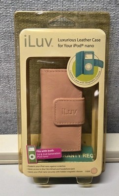 iLuv i105B Ipod Nano Luxurious Leather Case *New Old Stock-2006*
