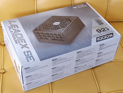 Super Flower Leadex SE Platinum 1000W Fully Modular Power Supply Sealed In Box