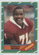 1986 Topps Charles Mann (D* on Copyright Line) #181 Rookie RC