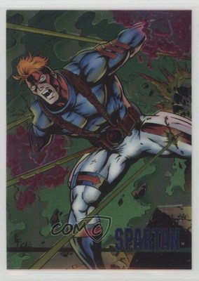 1994 WildStorm Set 1 Spartan #11 5ui