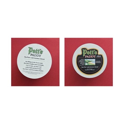 Pott's Oelde Paddy Beer Am Mittag ist das Essen ready  Brauerei Bierdeckel Bier