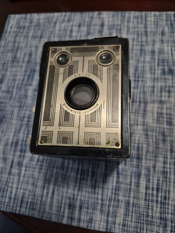 Vintage Brownie Junior Six-16 Camera Art Deco Kodak Mid Century 1930's -40s
