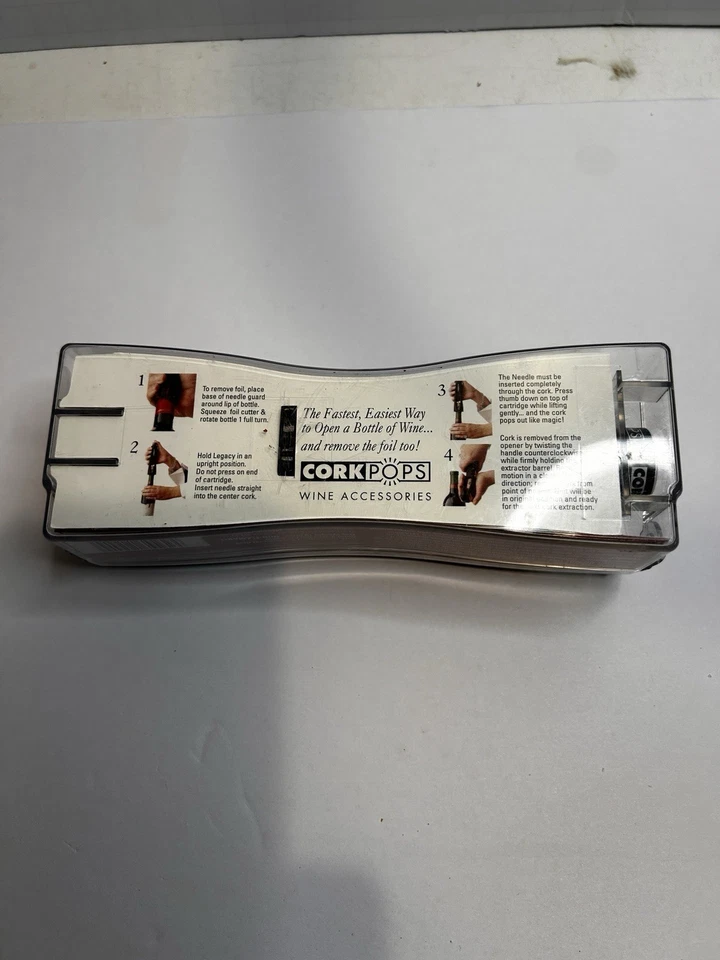 Abridor de vino Cork Pops Legacy. Caja abierta nueva. Foto 4 de 4