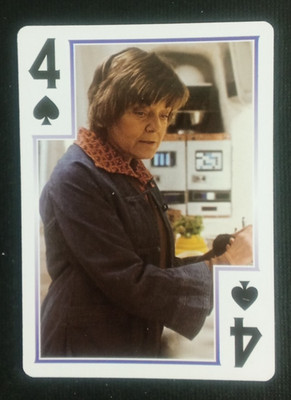 Disney Star Wars Episode lV Playing Card Beru Lars 4 Spades