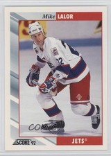 1992-93 Score Mike Lalor #363 0a4