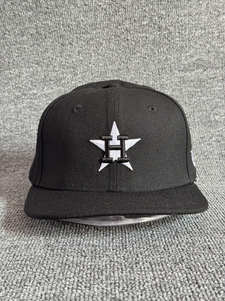 New Era Houston Astros MLB Black Snapback Hat Cap