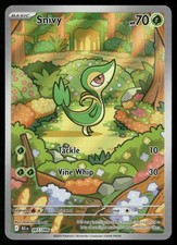 SNIVY 087/086 HOLO ILLUSTRATION RARE BLACK BOLT POKEMON NM