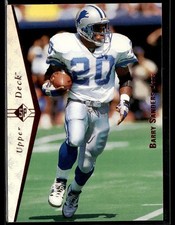 1995 SP #50 Barry Sanders Lions Football Card 2602K
