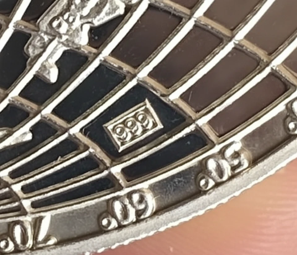 ITALIA 5 OZ ONCE MAPPAMONDO PROOF ARGENTO SILVER PURO 999 GEM MOLTO RARA - Immagine 3 di 4