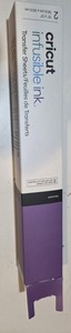 Cricut Infusible Ink Heat Transfer Vinyl Sheets 12" x 12" Ultraviolet Purple