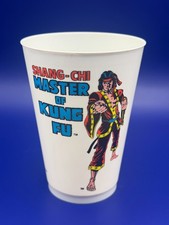 Shang-Chi Master of Kung Fu 1975 7-11 Slurpee Cup Marvel Superhero Series