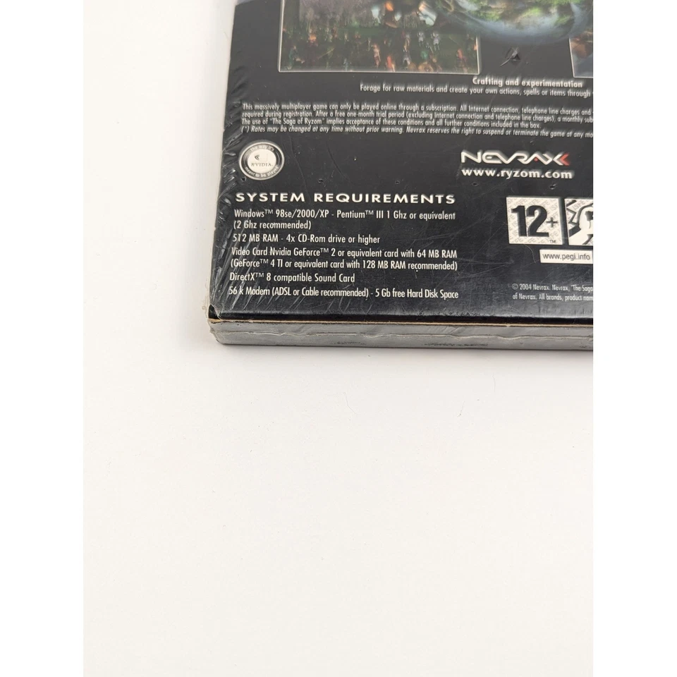 The Saga of Ryzom PC CD-ROM Massively Multiplayer Online RPG Game Vintage - Image 3 of 4