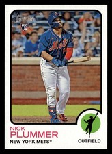 Nick Plummer 2022 Topps Heritage #624 New York Mets ROOKIE Buy10get5FREE