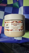 Dove Holiday Treats Limited Edition Maple Glazed Donut Body Scrub 15 Oz New