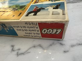 VINTAGE LEGO YELLOW CASTLE 375 PARTS UNOPENED MIB RETIRED SET BOXED 1978 TVE