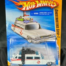 Hot Wheels 2010 New Models Ghostbusters Ecto-1 1959 Cadillac Diecast Car #25/44