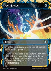 Spell Pierce #23 Foil Secrets of Strixhaven: Mystical Archive MTG