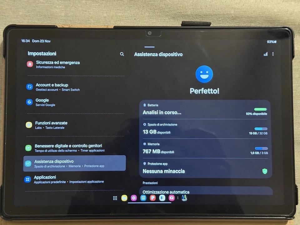 Samsung Galaxy Tab A8 SM-X200 32GB, Wi-Fi, 10,5" - Dark Gray - Immagine 2 di 3