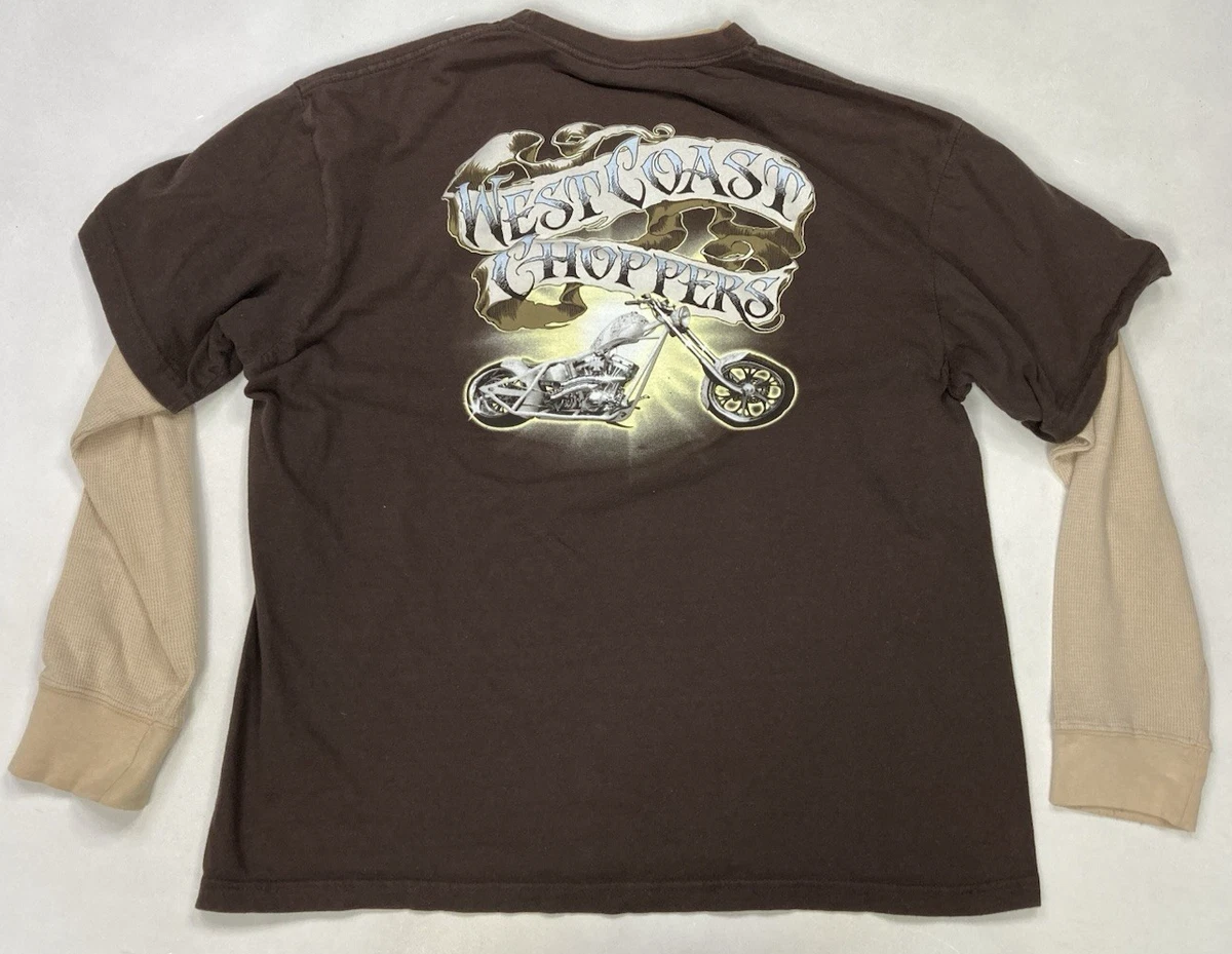 Preços baixos em West Coast Choppers Camisetas manga longa para
