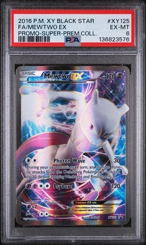 Mewtwo EX XY125 XY Holo PSA 6