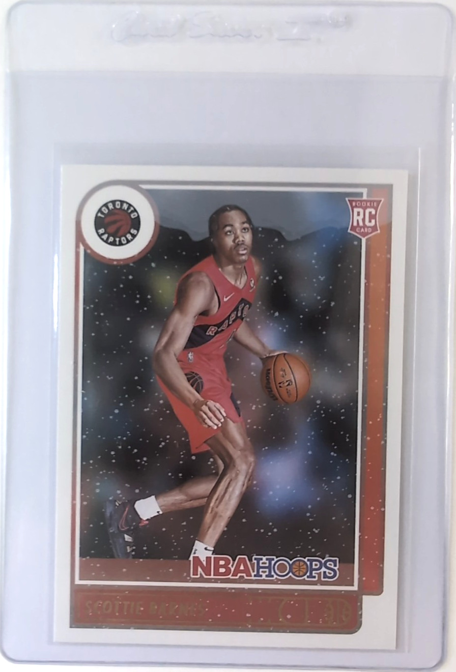 2021-22 NBA Hoops Rookies Winter Scottie Barnes RC #227, Gem Mint 10, Quick Grad