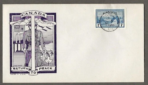 Canada first day cover, C9 unaddressed [ 144
