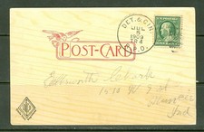 USA OLDEST HOUSE DAYTON OHIO DET&CIN RPO/JUL/5/1909/TR4 PPC