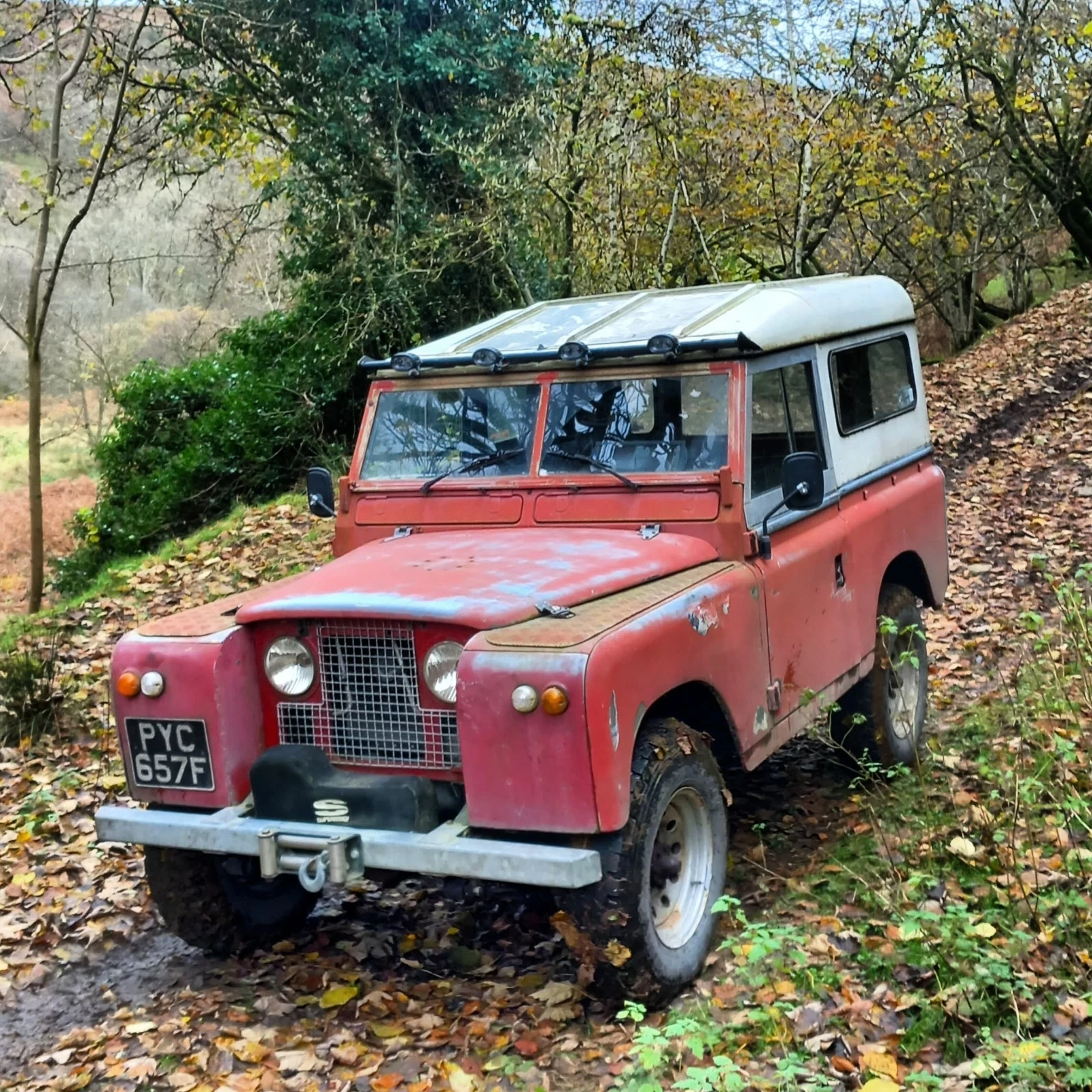 1968 Land Rover Series 2A Tax And MOT Exempt 200TDI Galvanised Chassis