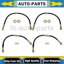 For Mazda MX-6 1993-1997 4X Dorman - First Stop Brake Hydraulic Hose