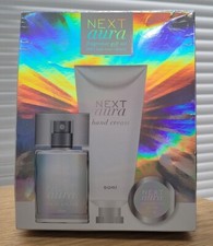 BNIB Ladies NEXT Aura Perfume 30ml Hand Cream 50ml Lip Balm 10g GIFT SET 
