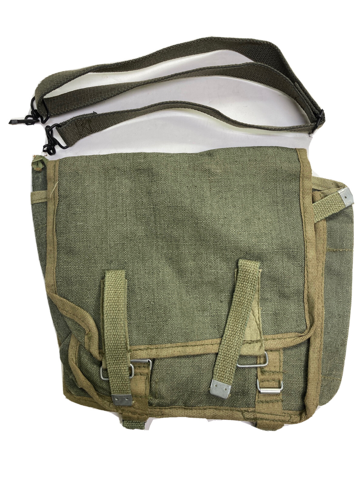 Vintage Military Shoulder Bag Army Canvas Messenger Bag 