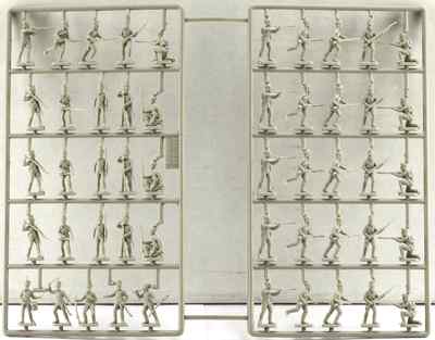 ESCI ERTL # 236 - 1/72 scale Napoleonic Russian Granadiers - mint