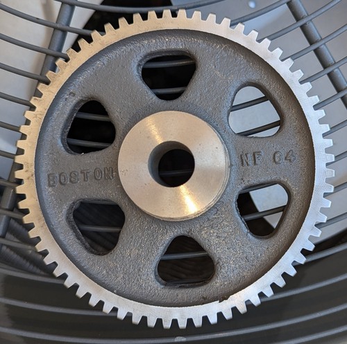 Stirnrad, 10 DP, 14 1/2 PA, 64 Zähne, Gusseisen, Boston Gear NF 64 - Bild 1 von 5