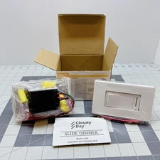 CLOUDY BAY ROCKER SWITCH DIMMER 2 Pack CBLD001WH-2PK White