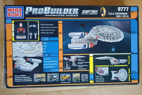 Star Trek U.S.S. Enterprise 9777 Mega Bloks ProBuilder, jeu complet, super... - Photo 2/6