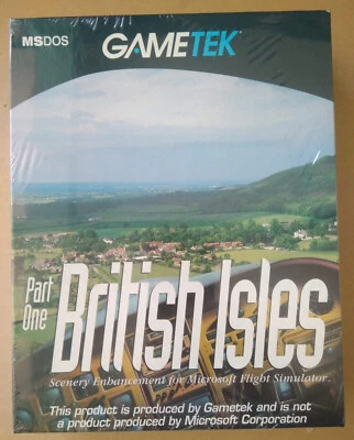 British Isles Part One for Microsoft Flight Simulator PC CD-ROM Big Box ✰NEU✰  - Bild 1 von 4