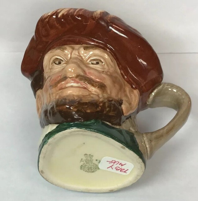 Vintage Royal Doulton Sir Francis Drake Large Character Jug Mug A Mark
