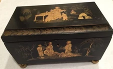 Tea Box, asian, Vintage