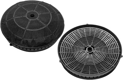 2 Filtri Carbone Cappa Elica 180x26mm Modello 57 30301019 KIT0161388 CFC0038668