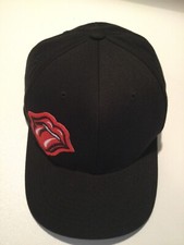 The Rolling Stones ICONIC LIPS HAT/Adjustable Black