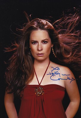 HOLLY MARIE COMBS signed Autogramm 20x30cm CHARMED in Person autograph COA