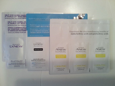 Avon Skin Care Samples 6 packs of 3 each  New Sealed Free Shipping
