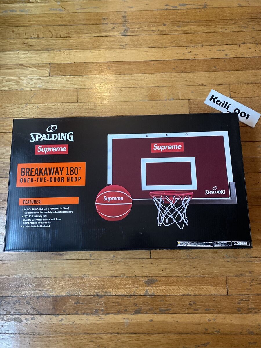 Supreme Spalding Mini Basketball Hoop Set New B | eBay Supreme Spalding Mini Basketball Hoop Set New B | eBay