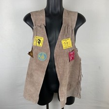 VINTAGE NATIVE AMERICAN VEST FIT M/L