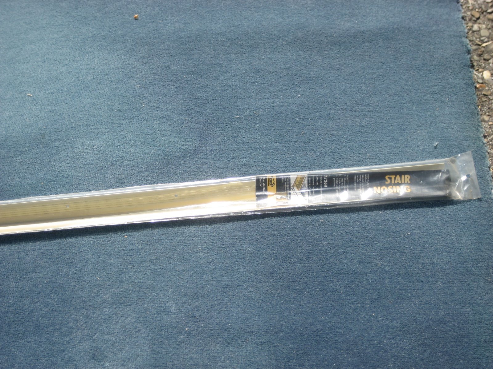 Stair nosing 36" Hammered Gold with gold screw nails ( Made in USA.) 1 1/8 face eBay