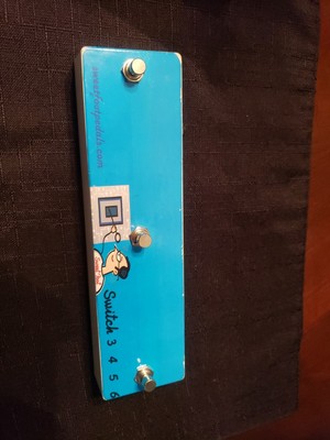 3 Switch for GFI System Synesthesia - HANDMADE IN USA by sweet foot pedals 