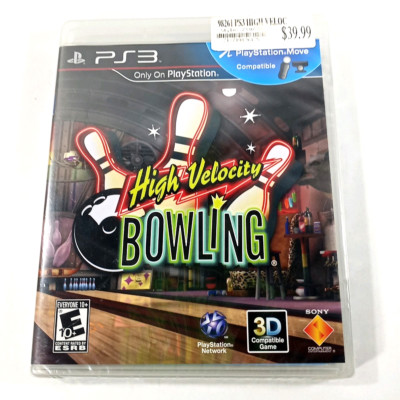 High Velocity Bowling PS3 Playstation 3 Sony 2007 USA Brand New Factory Sealed