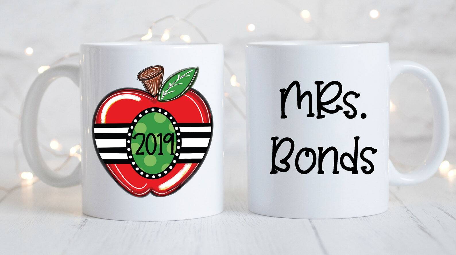 Teacher Gifts Personalized Teacher Mug Teacher Appreciation Thank You Gift