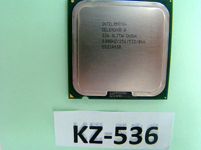 Intel CeleronD 336J (1x 2,8GHz) SL7TW Socakel 775  #KZ-536