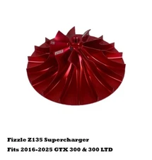 Fizzle Z135 Supercharger Impeller Wheel 18+ PSI for SeaDoo GTX 300 2016-2025